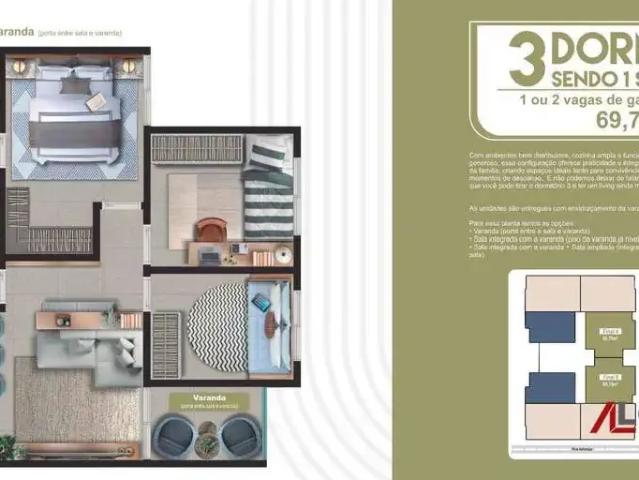 Apartamento venda em Região Imediata de Bragança Paulista, Atibaia