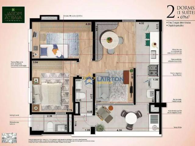 Apartamento venda em Região Imediata de Bragança Paulista, Atibaia