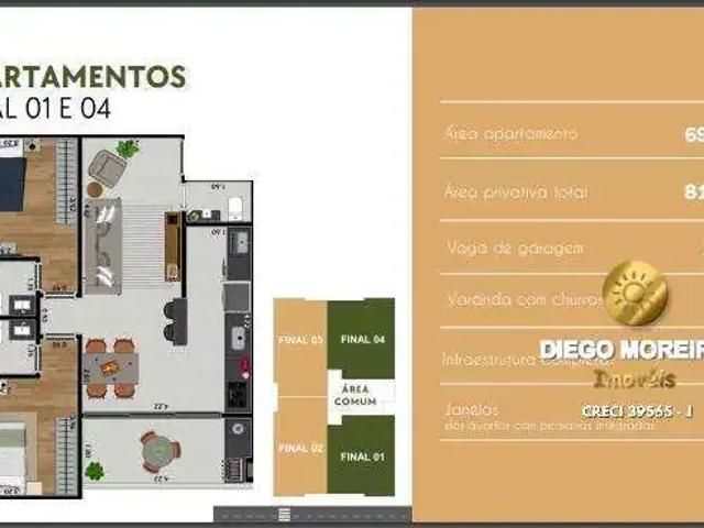 Apartamento venda em Região Imediata de Bragança Paulista, Atibaia