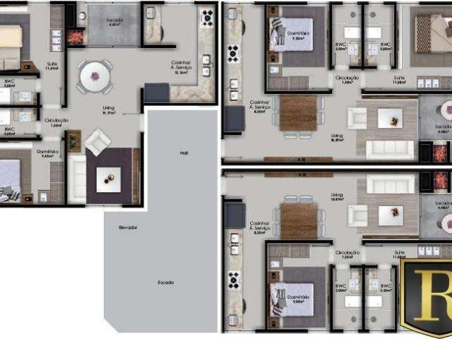 Apartamento venda em Região Geográfica Imediata de Guarapuava, Guarapuava