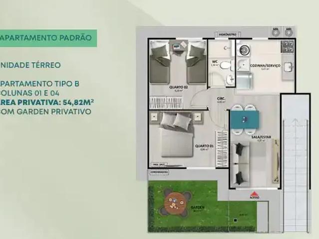 Apartamento venda em Barra dos Coqueiros