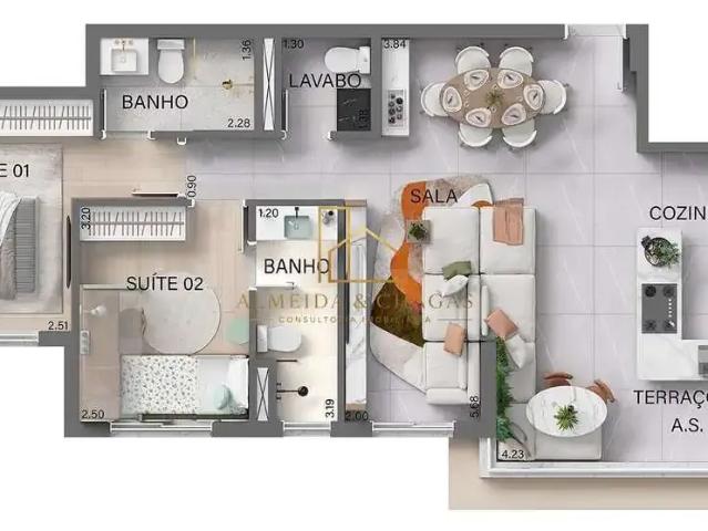 Apartamento venda em Região Imediata de São Paulo, Região Metropolitana de São Paulo