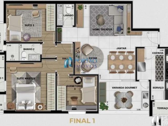 Apartamento venda em Bauru