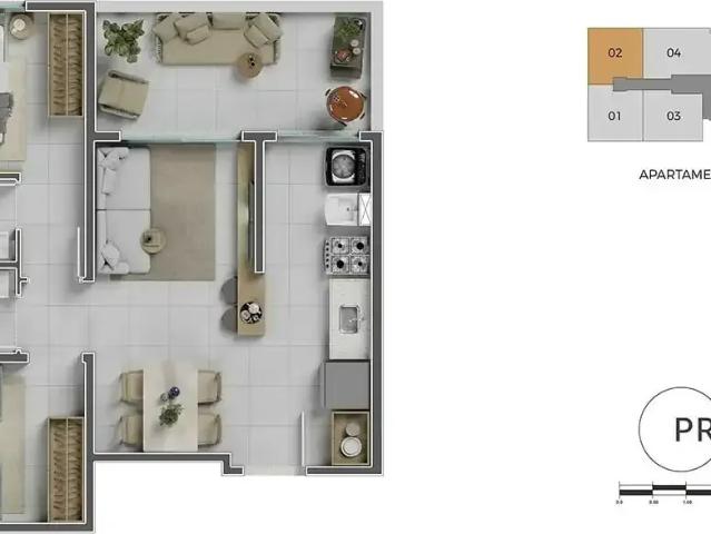 Apartamento venda em Vila Ventosa, Belo Horizonte