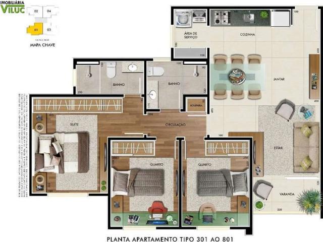 Apartamento venda em Conjunto Jardim São José, Belo Horizonte