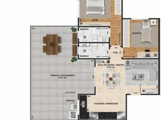 Apartamento venda em Santa Terezinha, Belo Horizonte