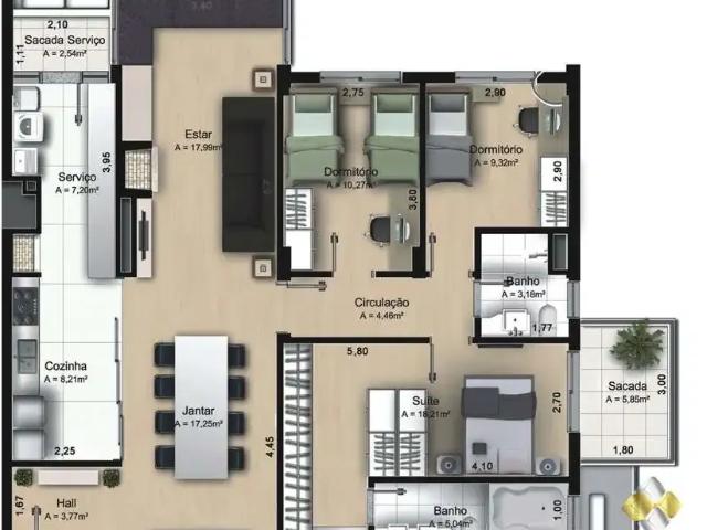 Apartamento venda em Região Geográfica Imediata de Bento Gonçalves, Bento Gonçalves