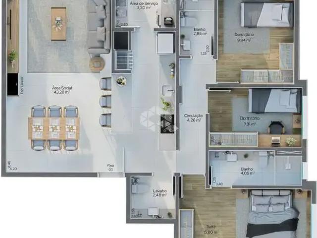 Apartamento venda em Região Geográfica Imediata de Bento Gonçalves, Bento Gonçalves