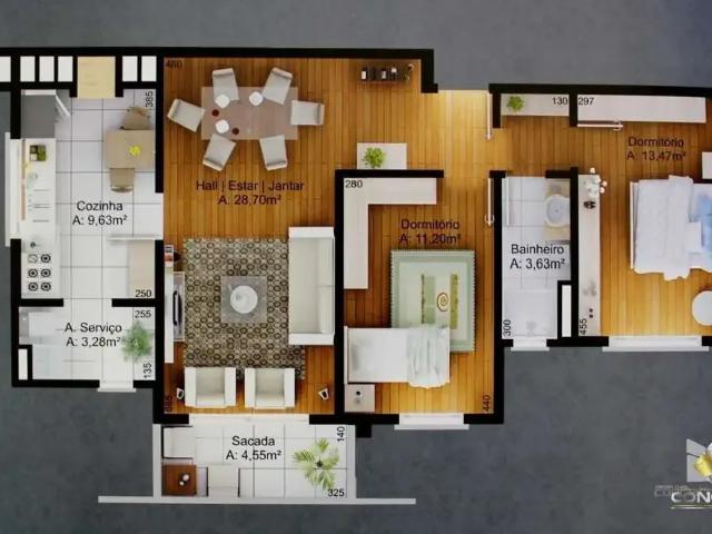 Apartamento venda em Região Geográfica Imediata de Bento Gonçalves, Bento Gonçalves
