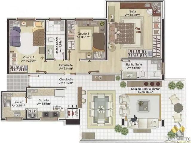 Apartamento venda em Região Geográfica Imediata de Bento Gonçalves, Bento Gonçalves