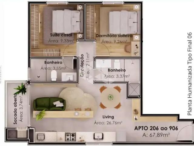 Apartamento venda em Região Geográfica Imediata de Bento Gonçalves, Bento Gonçalves