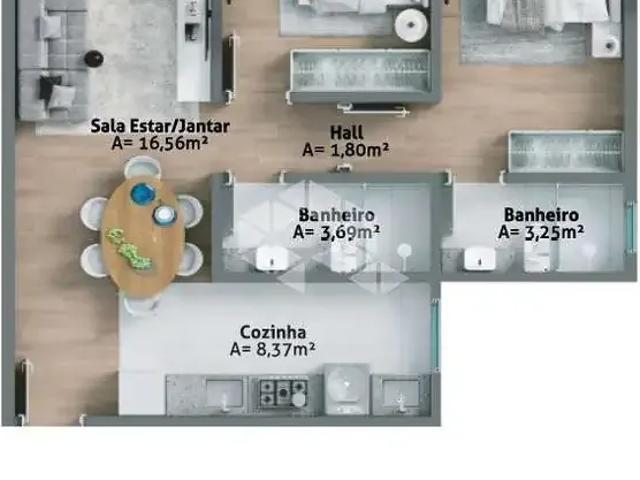 Apartamento venda em Região Geográfica Imediata de Florianópolis, Biguaçu
