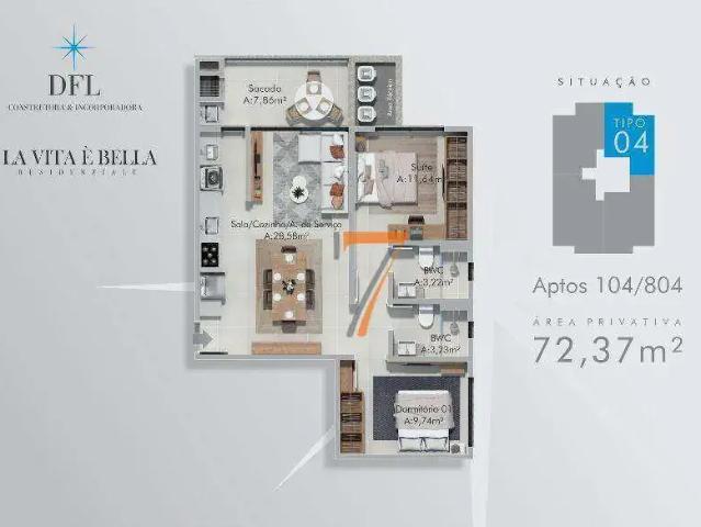 Apartamento venda em Região Geográfica Imediata de Florianópolis, Biguaçu
