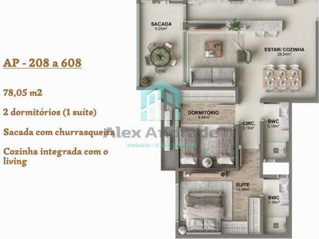 Apartamento venda em Região Geográfica Imediata de Florianópolis, Biguaçu