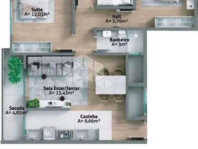 Apartamento venda em Região Geográfica Imediata de Florianópolis, Biguaçu