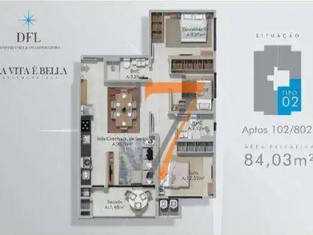 Apartamento venda em Região Geográfica Imediata de Florianópolis, Biguaçu