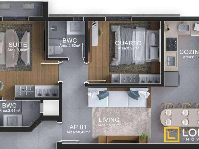Apartamento venda em Itoupava Seca, Blumenau