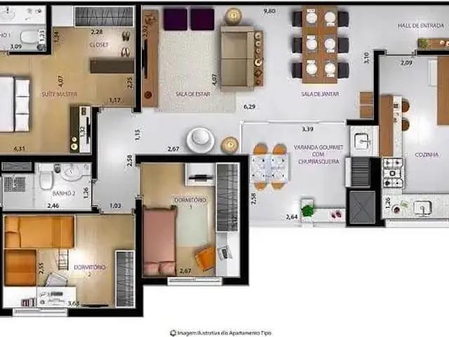 Apartamento venda em Região Imediata de Botucatu, Botucatu