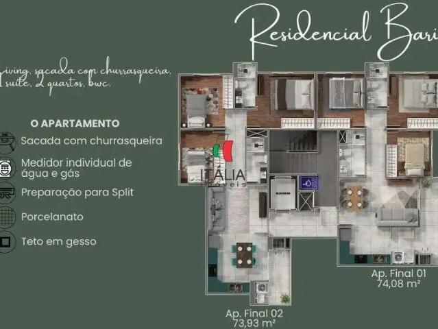Apartamento venda em Região Geográfica Imediata de Brusque, Brusque