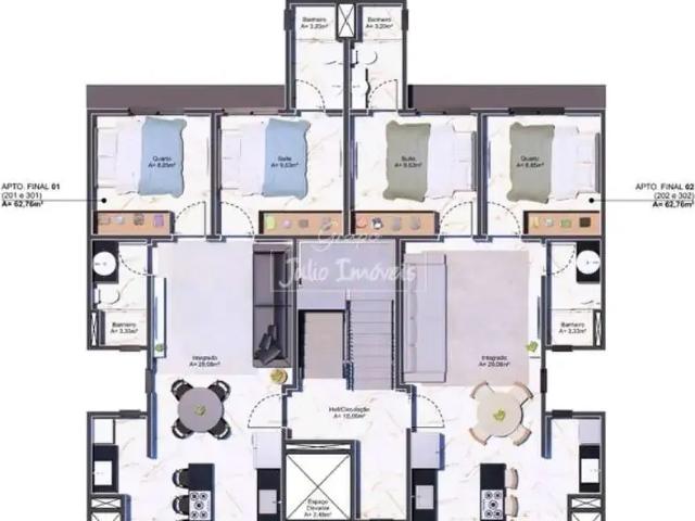 Apartamento venda em Região Geográfica Imediata de Brusque, Brusque