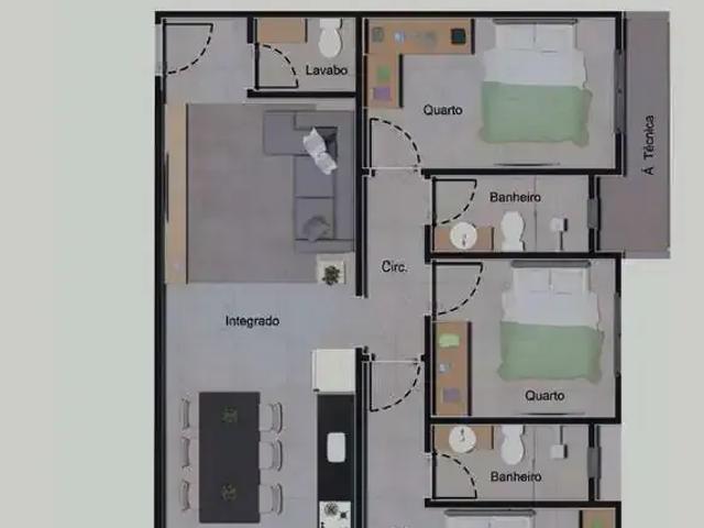Apartamento venda em Região Geográfica Imediata de Brusque, Brusque