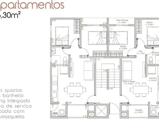 Apartamento venda em Região Geográfica Imediata de Brusque, Brusque