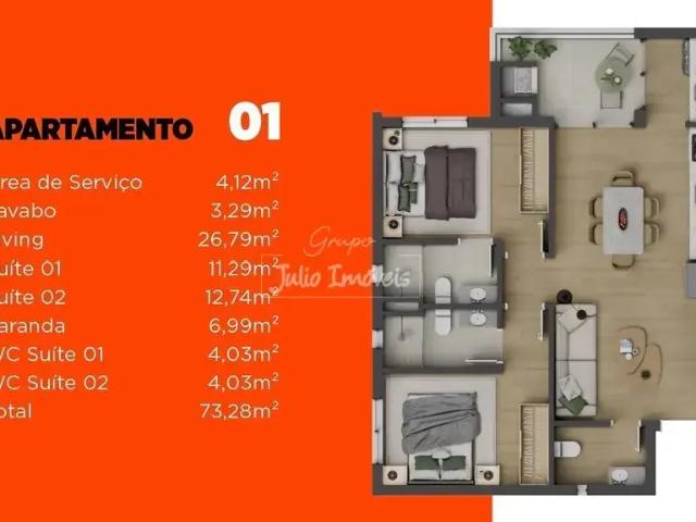 Apartamento venda em Região Geográfica Imediata de Brusque, Brusque