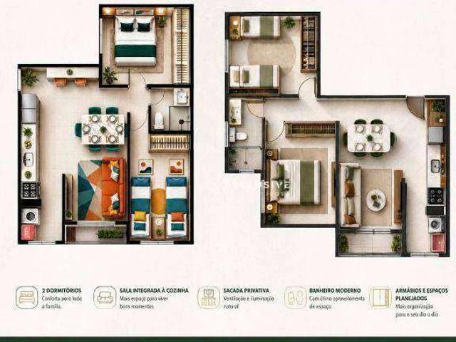 Apartamento venda em Parque Residencial Maria Elmira, Caçapava