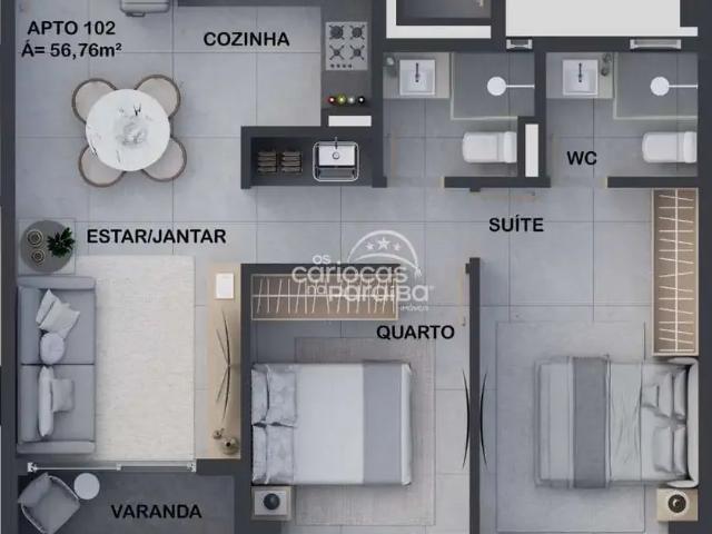 Apartamento venda em Região Geográfica Imediata de João Pessoa, Região Metropolitana de João Pessoa