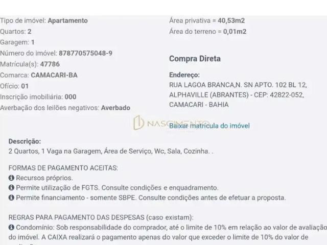 Apartamento venda em Região Geográfica Imediata de Salvador, Região Metropolitana de Salvador