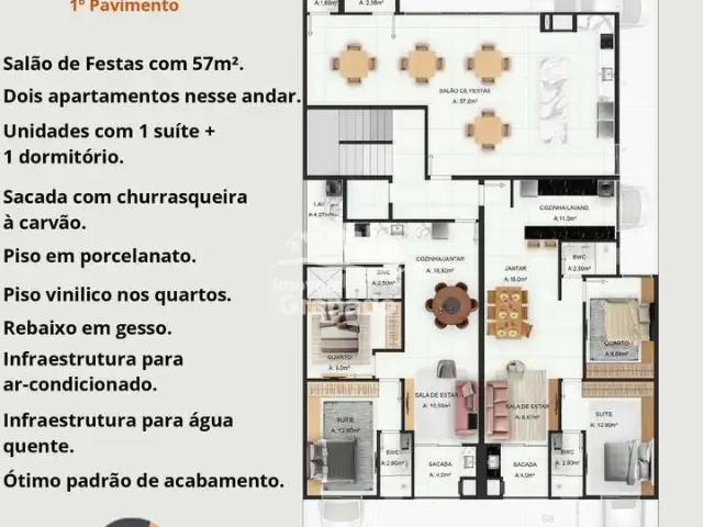 Apartamento venda em Camboriú, Região Geográfica Intermediária de Blumenau