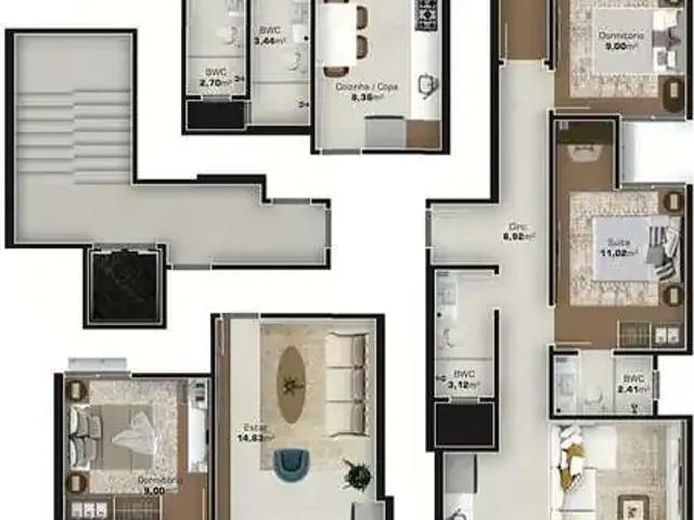 Apartamento venda em Região Geográfica Imediata de Itajaí, Camboriú