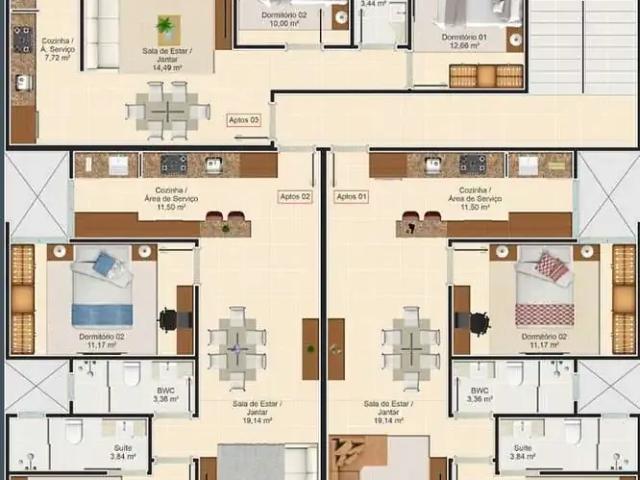 Apartamento venda em Região Geográfica Imediata de Itajaí, Camboriú