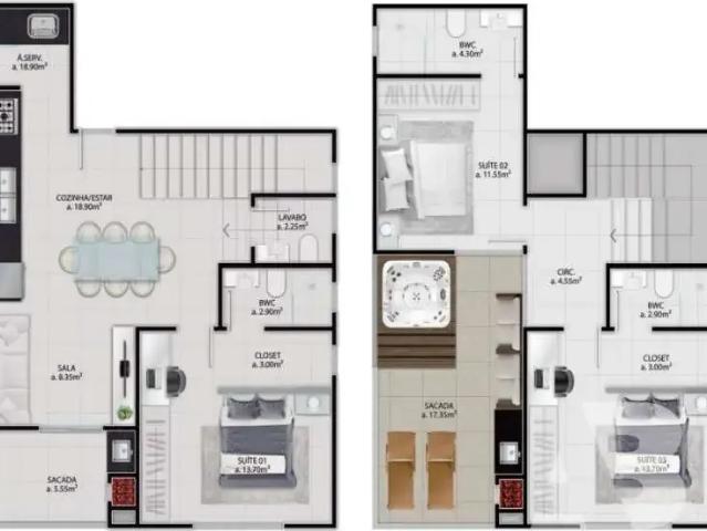 Apartamento venda em Região Geográfica Imediata de Itajaí, Camboriú