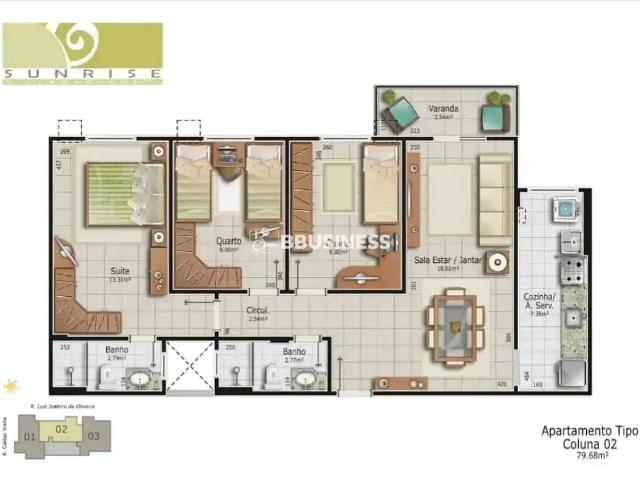 Apartamento venda em Campos dos Goytacazes