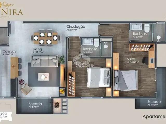 Apartamento venda em Canela