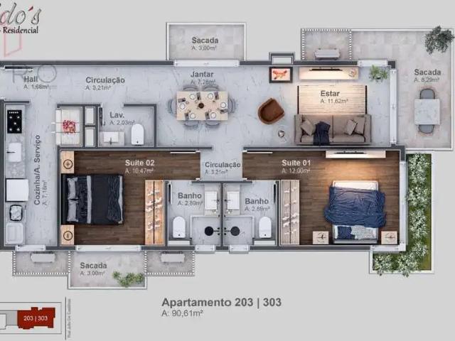 Apartamento venda em Canela