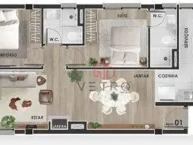 Apartamento venda em Região Geográfica Imediata de Santa Cruz do Sul, Candelária