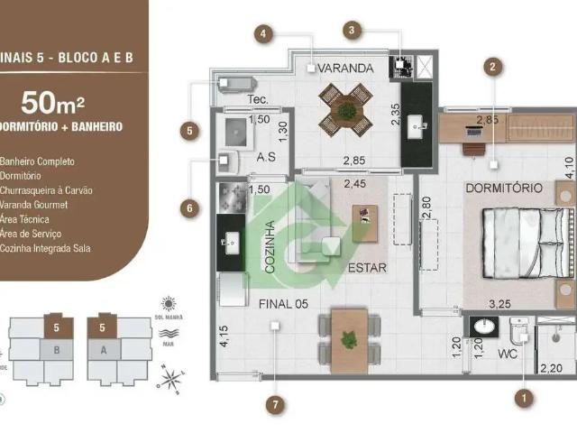Apartamento venda em Loteamento Vila Atlântica, Caraguatatuba
