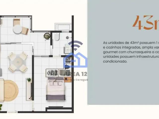 Apartamento venda em Região Imediata de Caraguatatuba-Ubatuba-São Sebastião, Região Metropolitana do Vale do Paraíba e Litoral Norte