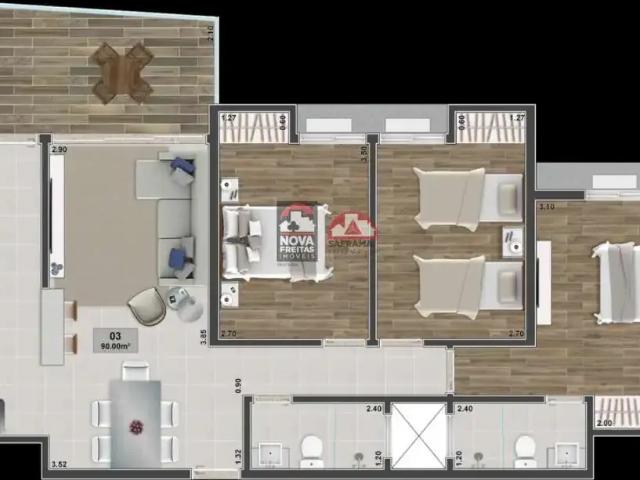Apartamento venda em Região Imediata de Caraguatatuba-Ubatuba-São Sebastião, Região Metropolitana do Vale do Paraíba e Litoral Norte