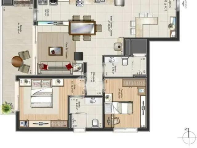 Apartamento venda em Região Geográfica Imediata de Bento Gonçalves, Carlos Barbosa