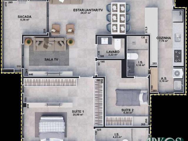Apartamento venda em Independência, Cascavel