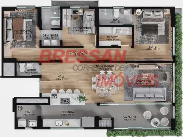 Apartamento venda em Vila Militar, Cascavel