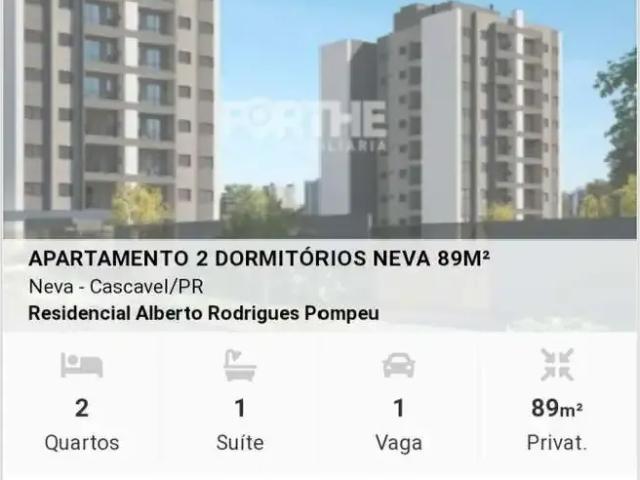 Apartamento venda em Cascavel, Região Geográfica Intermediária de Cascavel