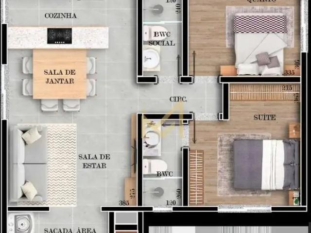 Apartamento venda em Parque São Paulo, Cascavel
