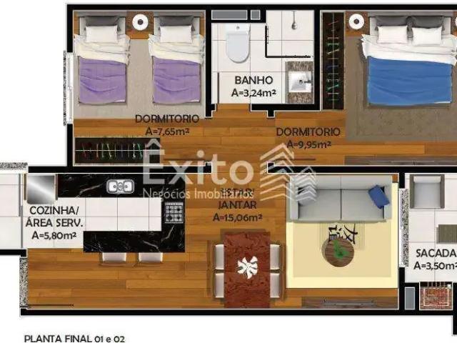 Apartamento venda em Região Geográfica Imediata de Caxias do Sul, Flores da Cunha