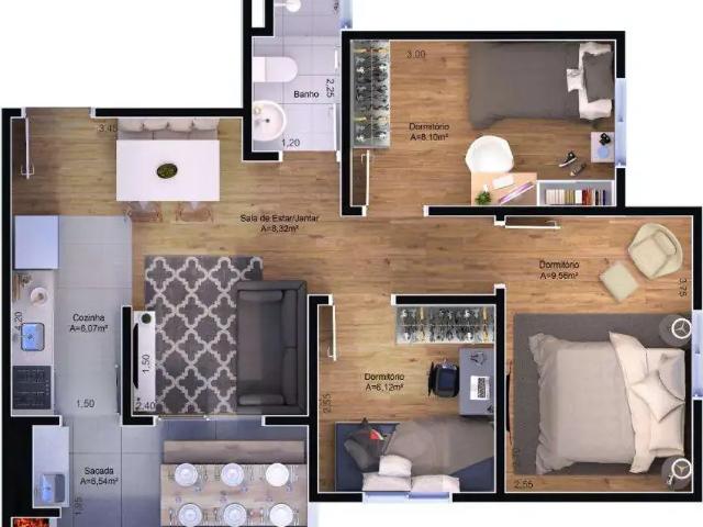 Apartamento venda em Região Geográfica Imediata de Caxias do Sul, Caxias do Sul