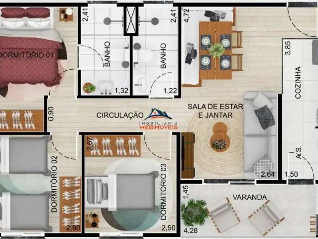 Apartamento venda em Região Imediata de São Paulo, Região Metropolitana de São Paulo