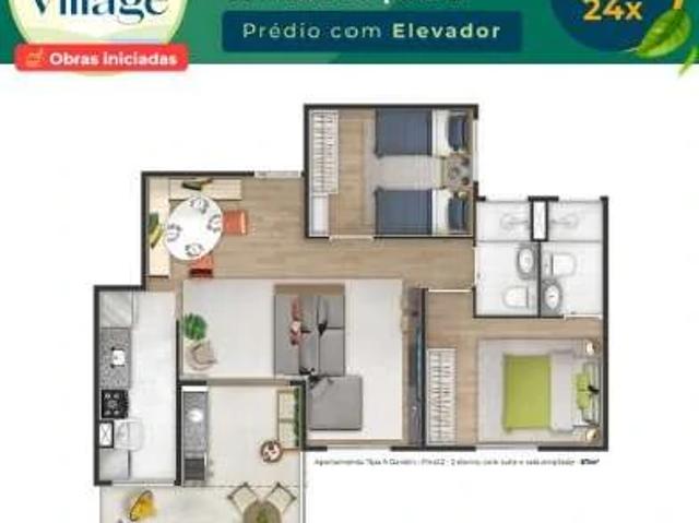 Apartamento venda em Jardim Normura, Cotia